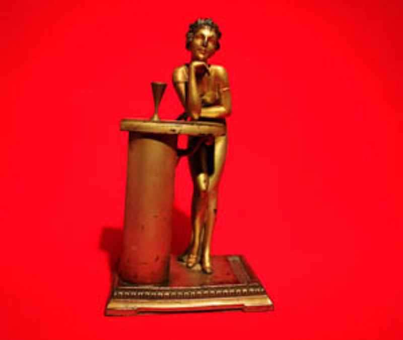 Art Deco lady lighter