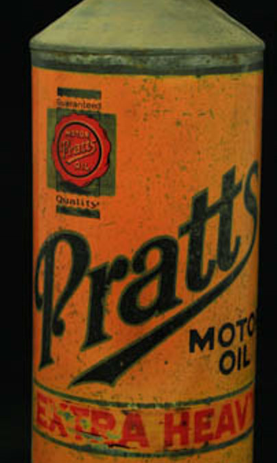 vintage Pratts quartz can