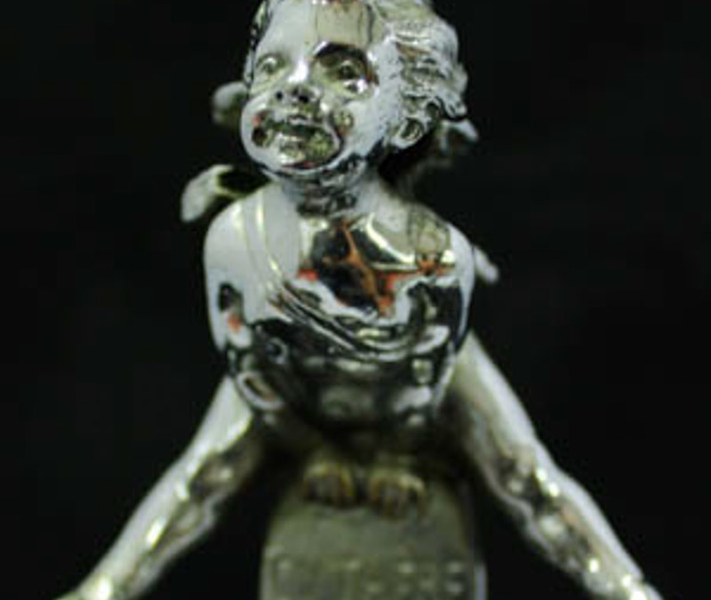 Vintage Chrome plated  Car Mascot, 1930 By A.E.L.