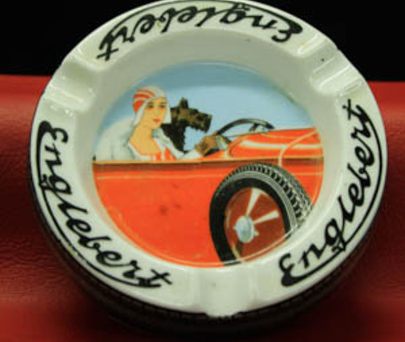 Englebert Tyre ashtray circa 1920s