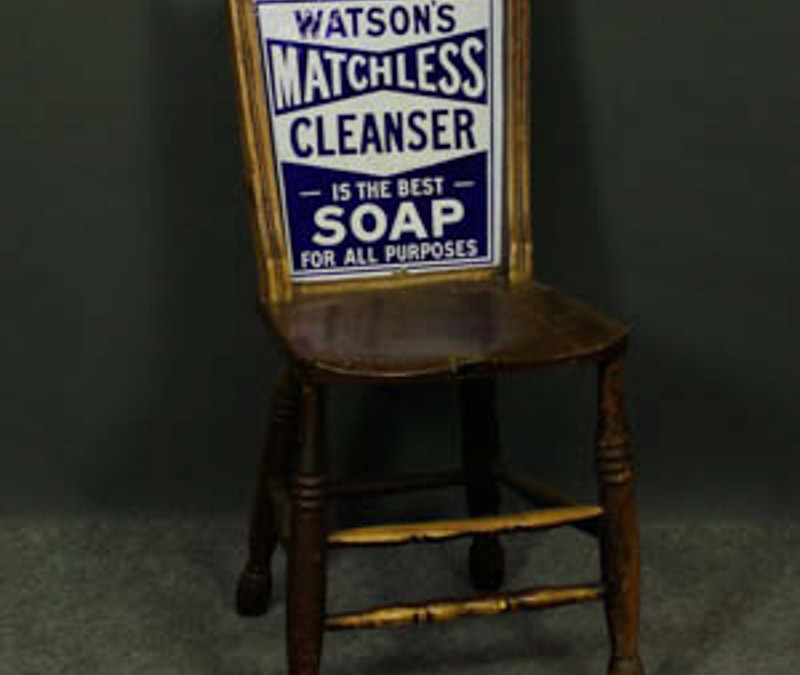 watsons advertising shop chair