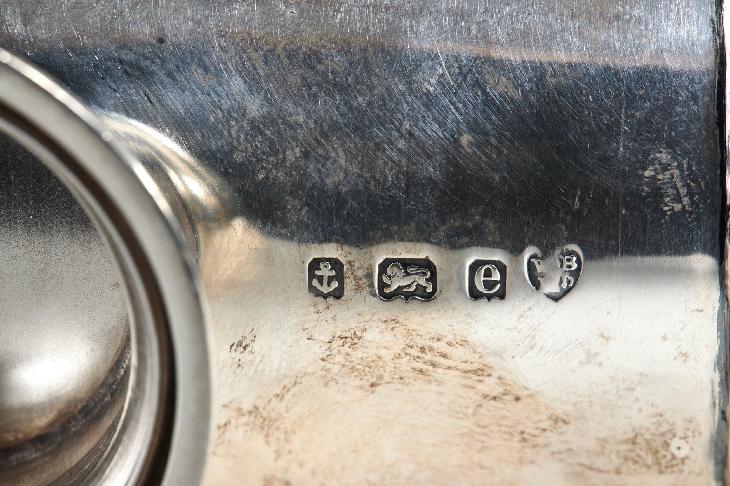 Fine Edwardian novelty coal Scuttle sugar Bowl 1904 - Image 3