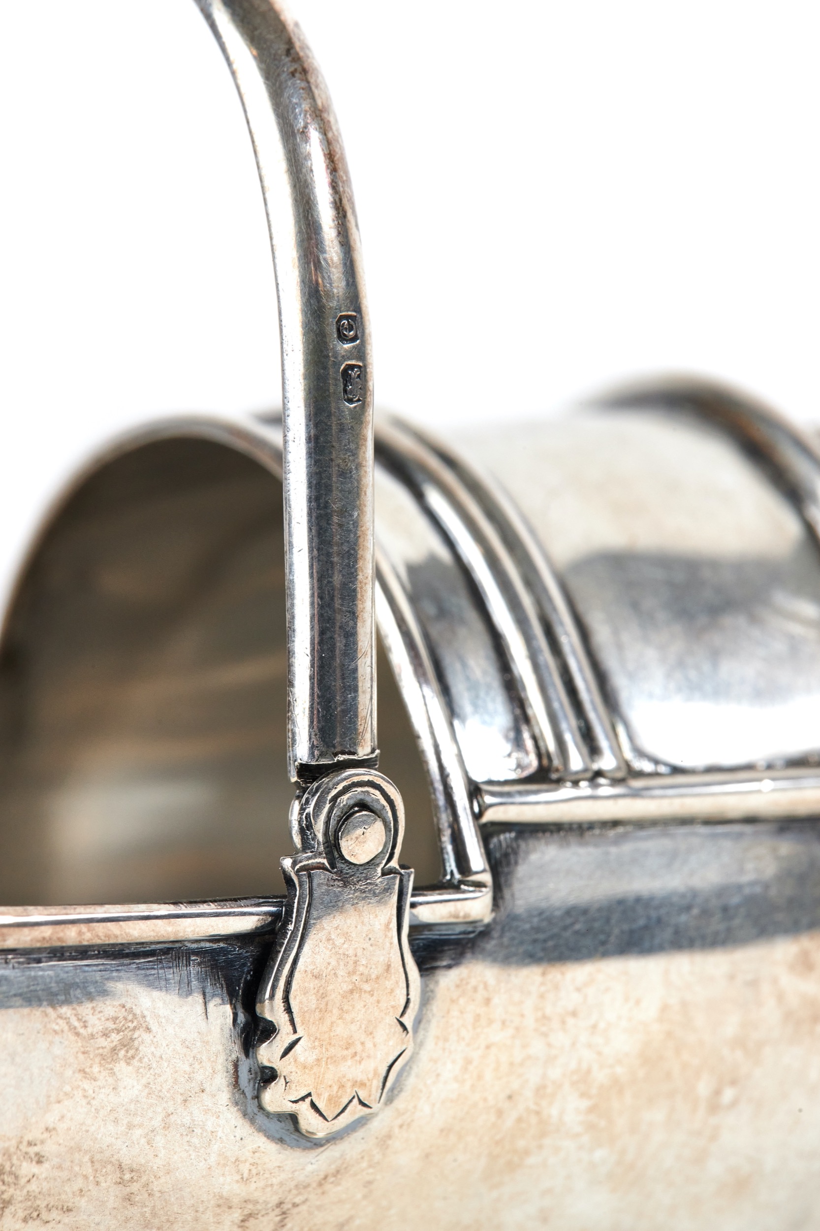 Fine Edwardian novelty coal Scuttle sugar Bowl 1904 - Image 6