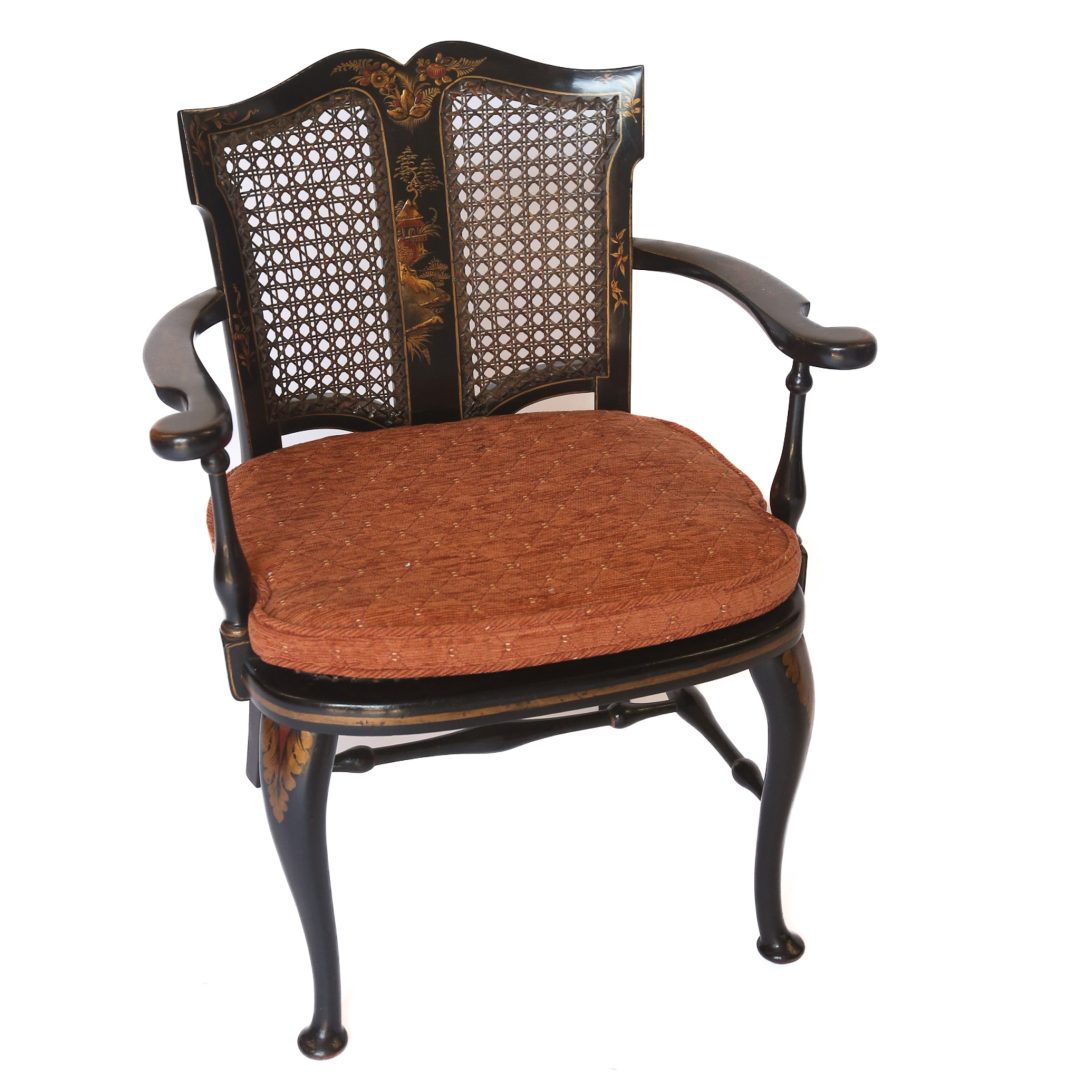 Chinoiserie Decorated Elbow Chair