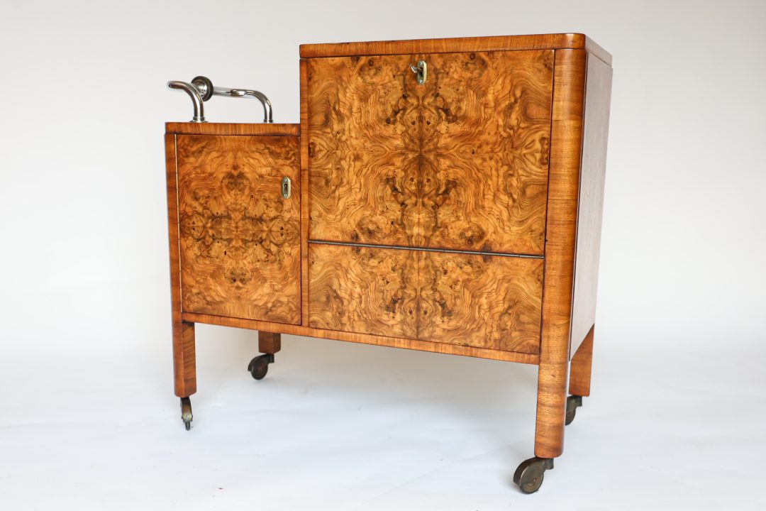 Art Deco Cocktail Trolley By Thonet 1930s