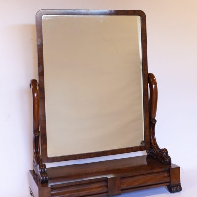 Large W1V Mahogany Dressing Mirror 1830s