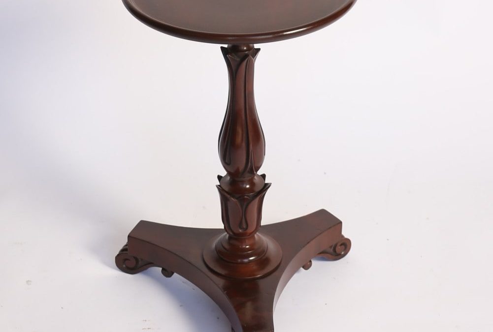 William 1V period Mahogany lamp table