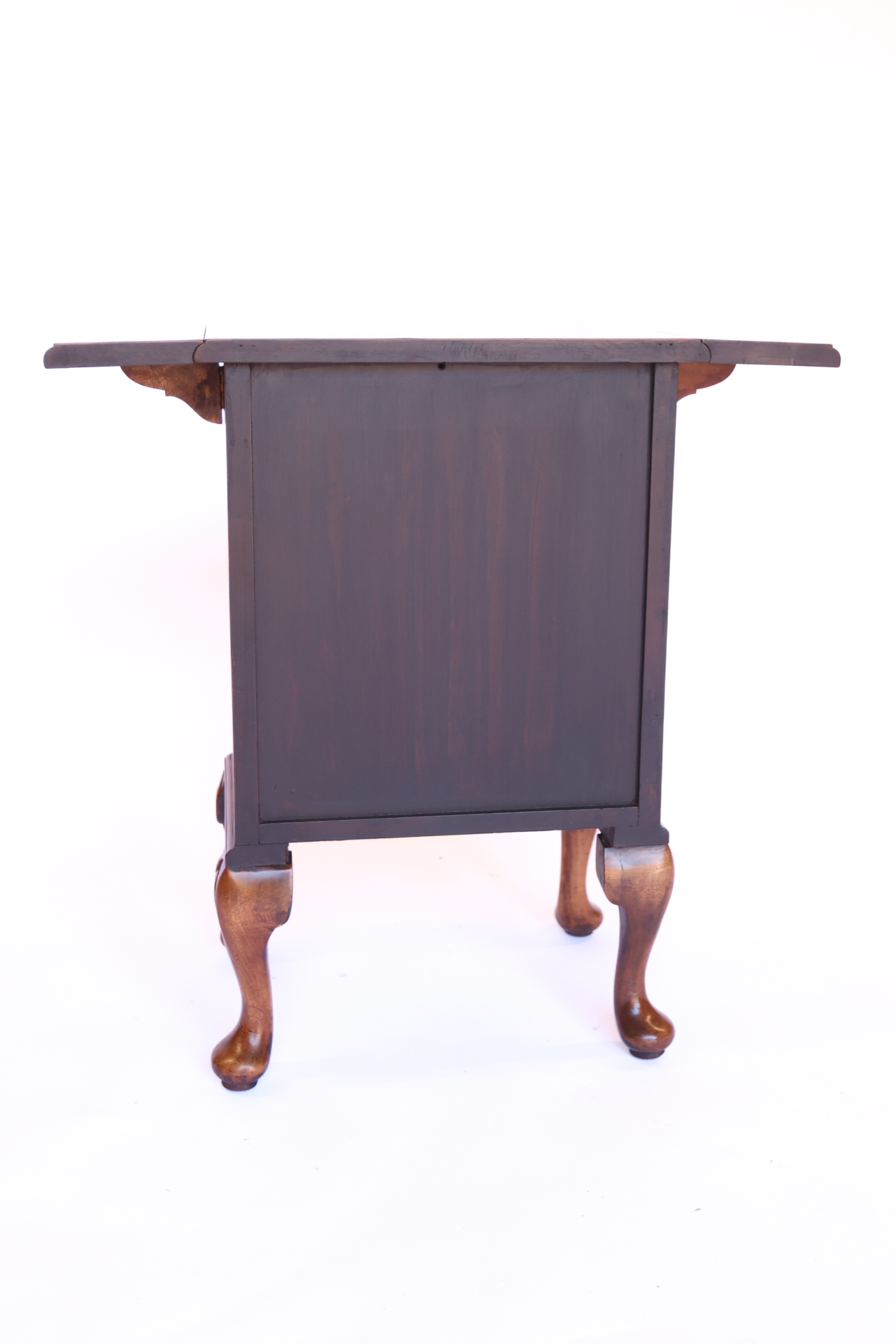 Small Walnut drop leaf cupboard /Single Drawer 1930s - Image 5