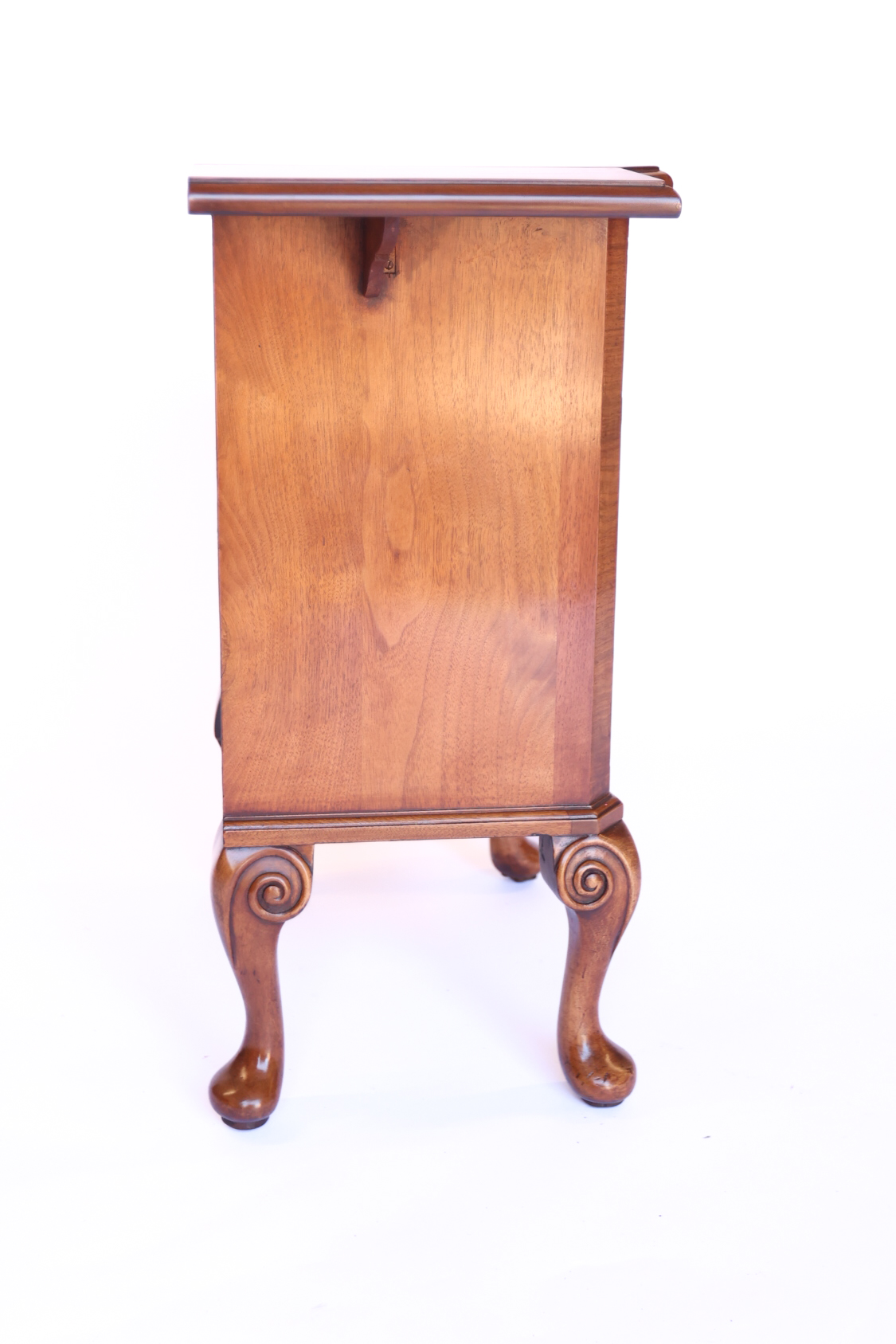 Small Walnut drop leaf cupboard /Single Drawer 1930s - Image 6