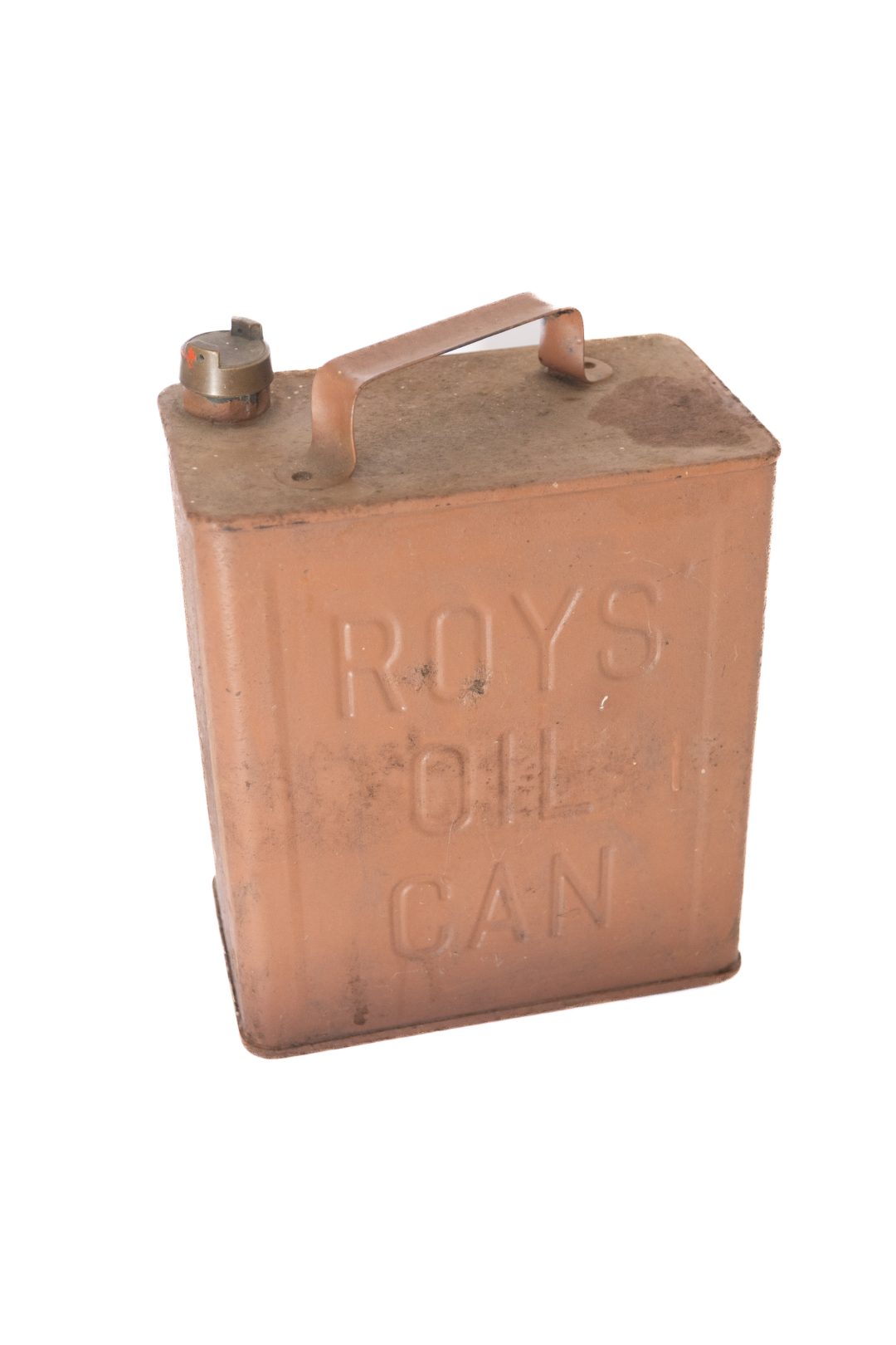 Roys oil Can 2 gallon petrol can 1930s