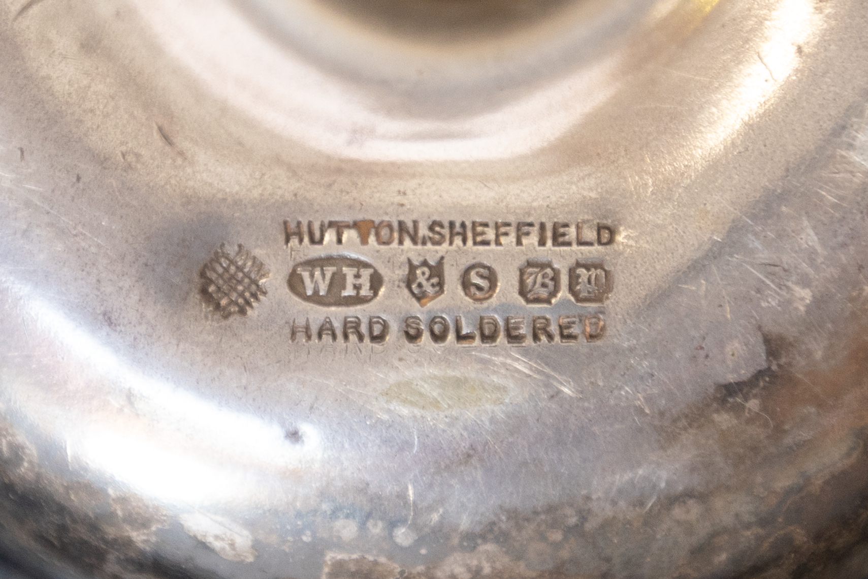 Vintage Silver Plated Aeroplane Ashtray, 1930s William Hutton for Bryant & May - Image 2