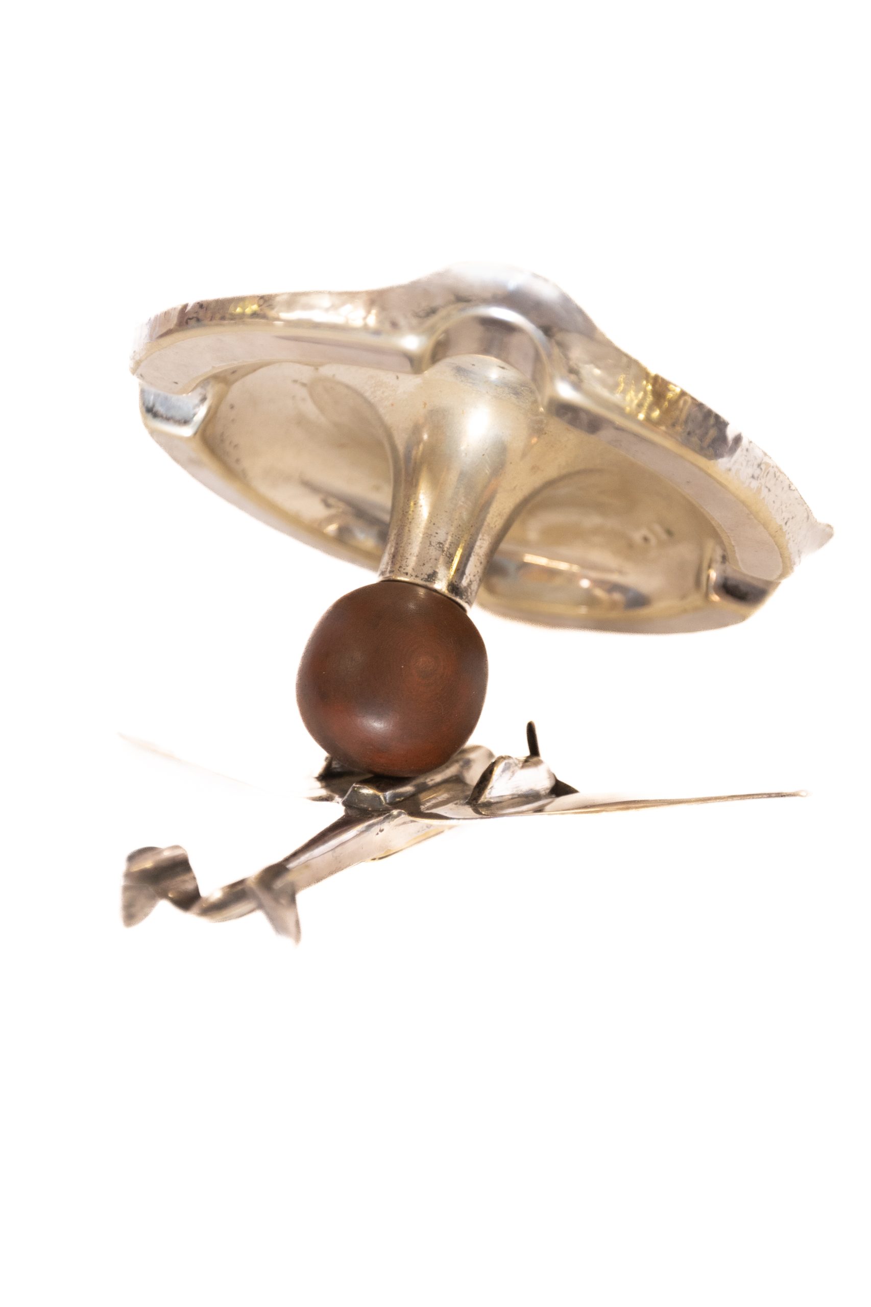 Vintage Silver Plated Aeroplane Ashtray, 1930s William Hutton for Bryant & May - Image 5