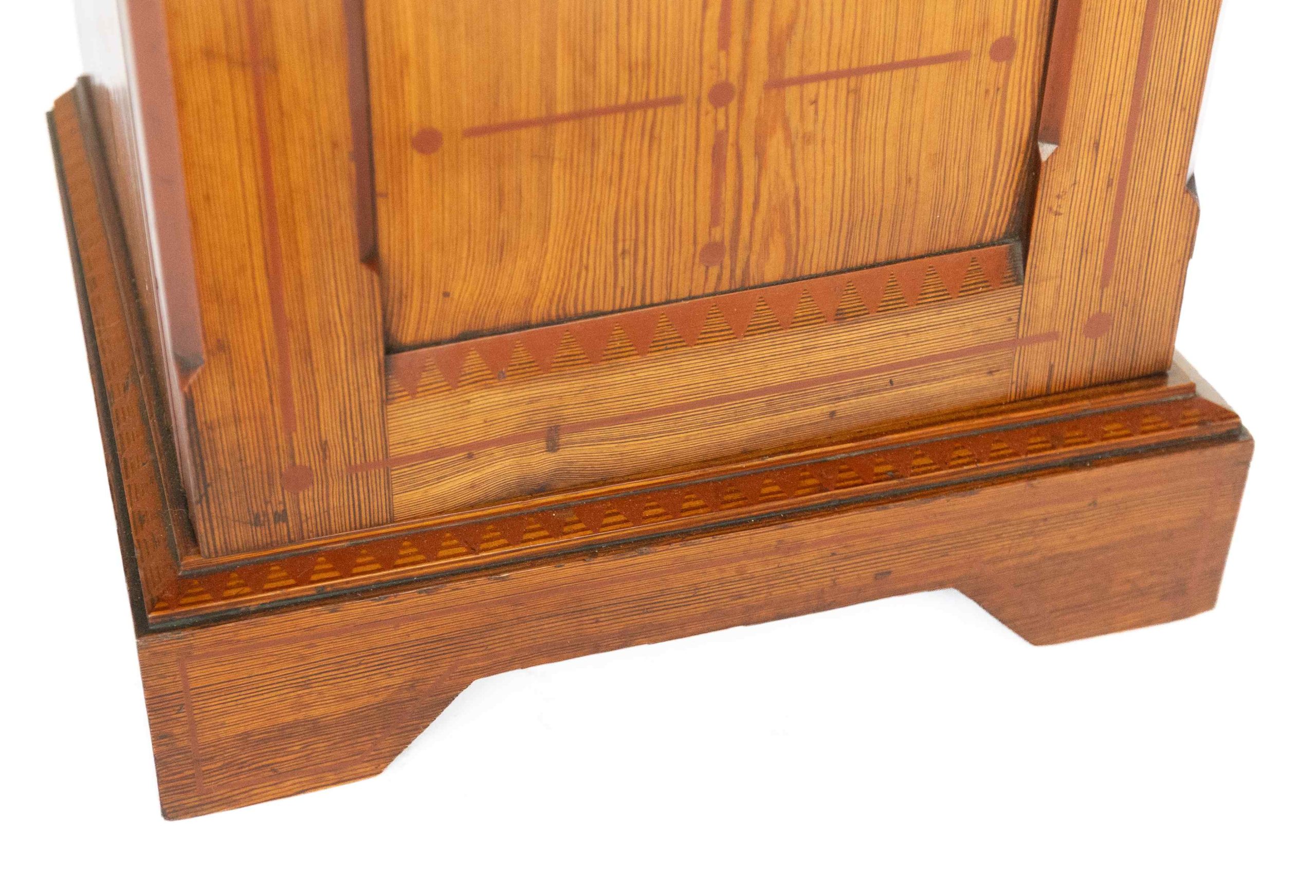 Aesthetic Pitch pine 8pc Bedroom suite painted detail - Image 23