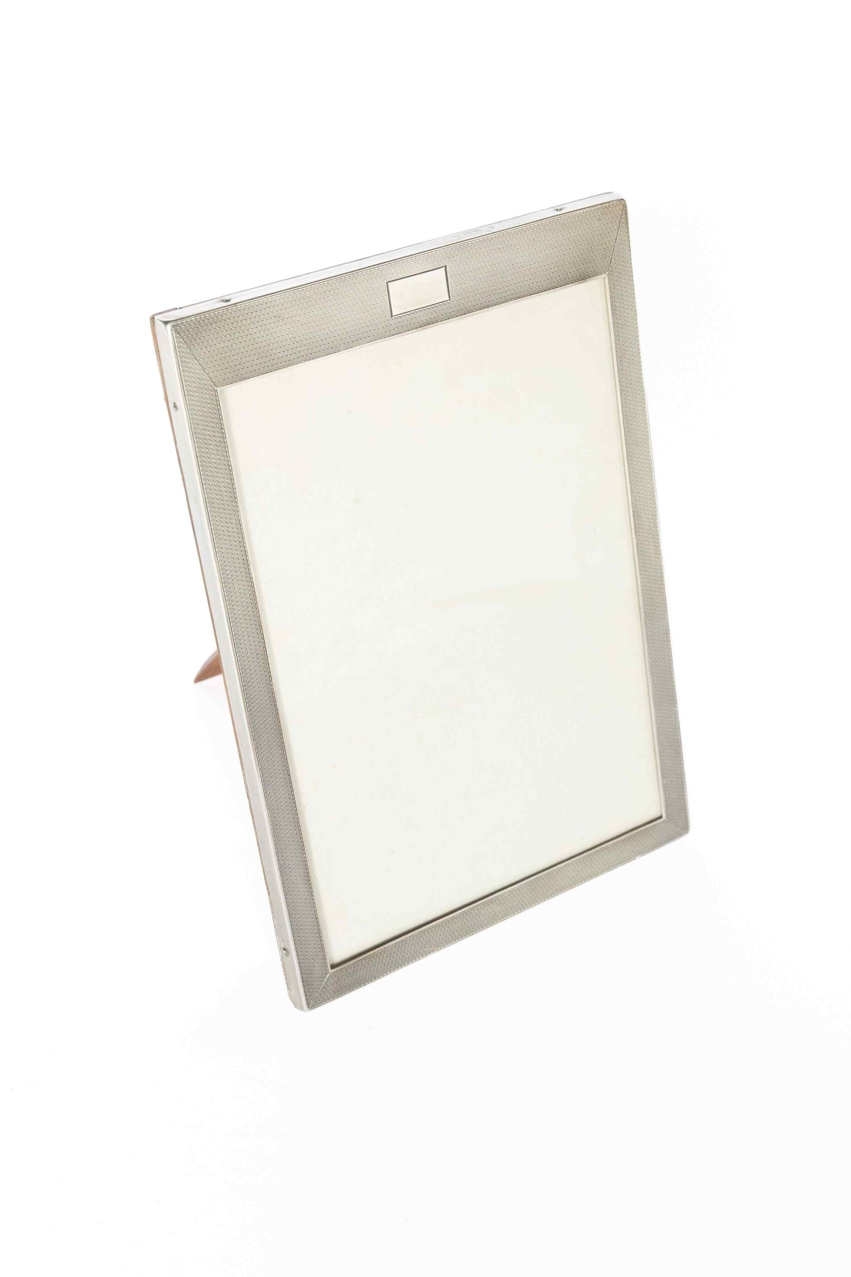 Art Deco Silver Easel Photoframe 1920s